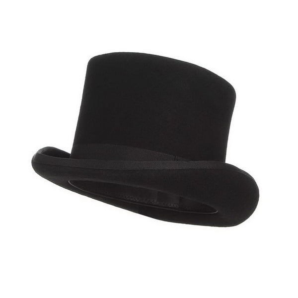 Fedoras Mad Hatter Costume Cylinder Hat Gentleman Cap