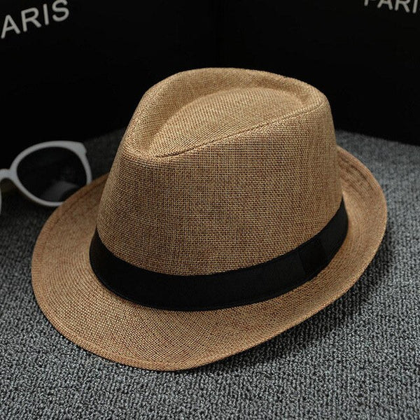 Summer Men Straw men's cowboy hats cap