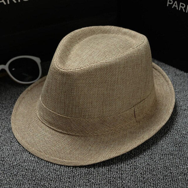 Summer Men Straw men's cowboy hats cap