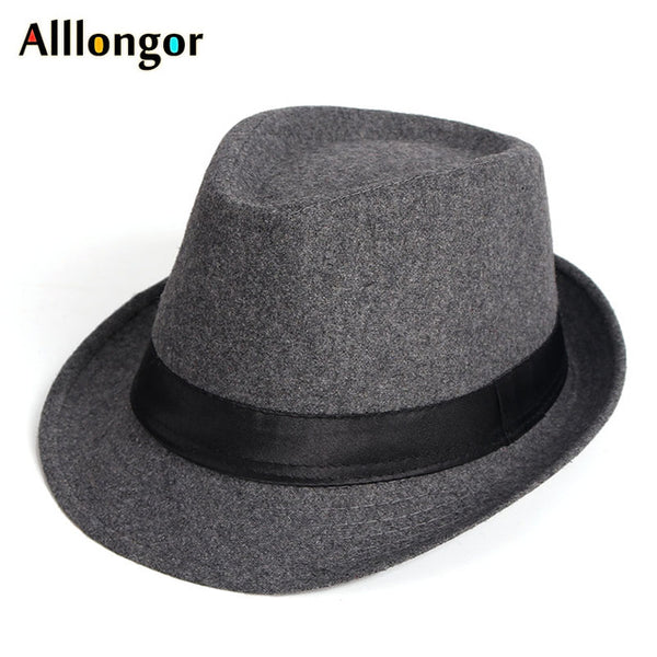 Wool Fedora Jazz Hat Men Chapeu Panama Masculino Sombrero