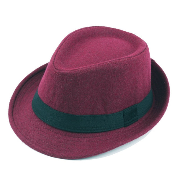 Winter Hat Wide Brim Fedora Jazz Hat