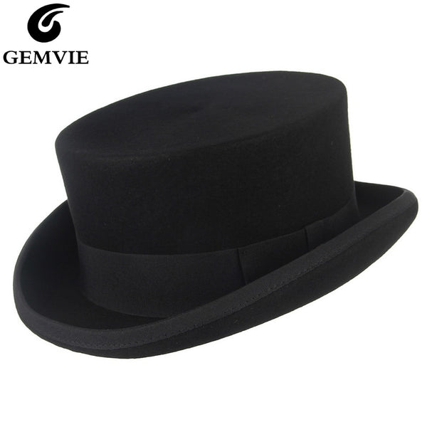 New Cylinder Hat Topper Mad Hatter Party Costume Fedora