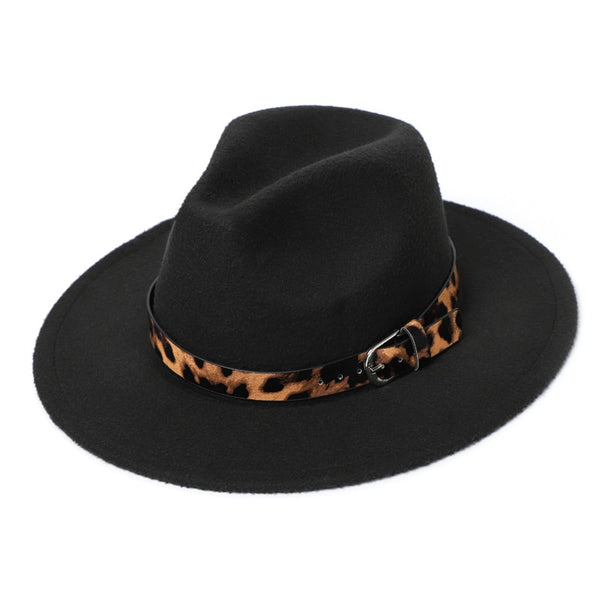 Women Fedora Hats Winter Imitation Classic Fashion