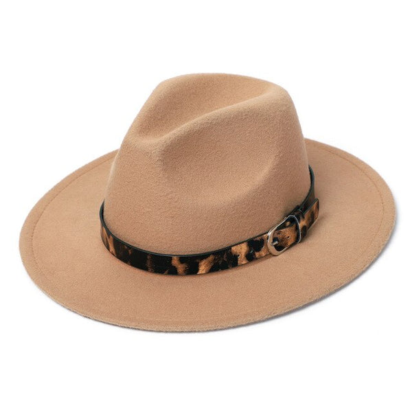 Women Fedora Hats Winter Imitation Classic Fashion