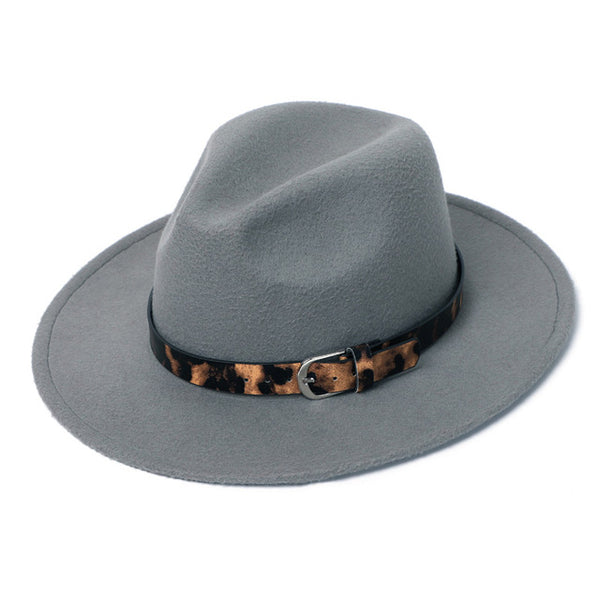 Women Fedora Hats Winter Imitation Classic Fashion