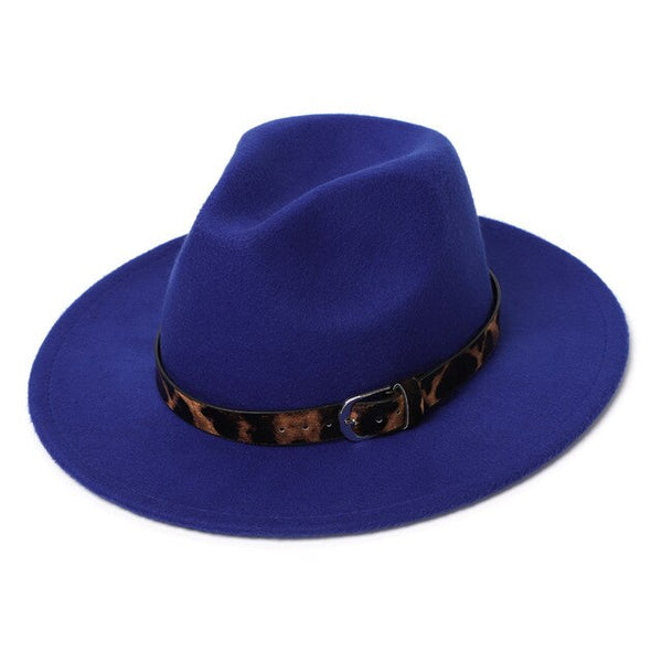 Women Fedora Hats Winter Imitation Classic Fashion