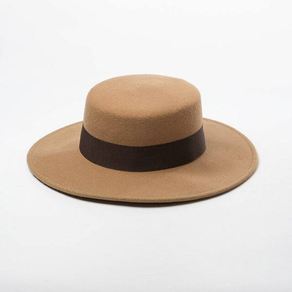 solid wool Classic fedoras cap MEN women PANAMA jazz hat