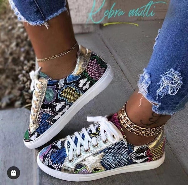 New Woman Flat Casual Shoes Women Autumn Sneakers