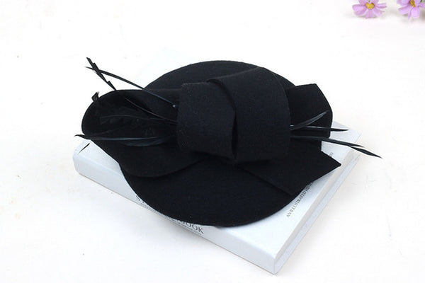 Women Wedding Hats Hair Accessories Fedoras Cocktail Formal Dress Hats