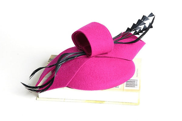 Women Wedding Hats Hair Accessories Fedoras Cocktail Formal Dress Hats