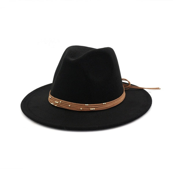Fedoras hats with Ribbon Band jazz trilby formal top hat