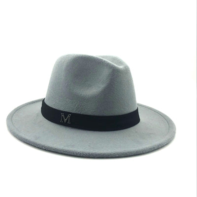 Fashion Wool Fedora Hat For Women