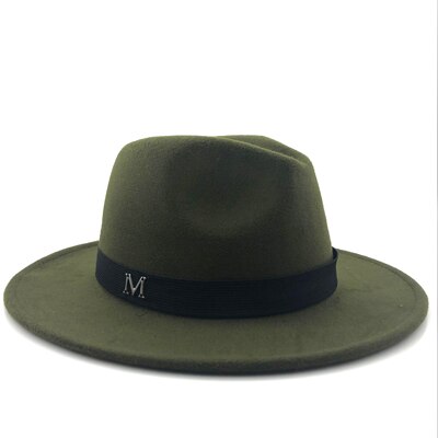 Fashion Wool Fedora Hat For Women