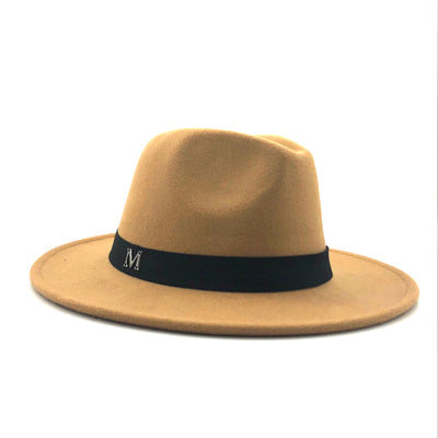 Fashion Wool Fedora Hat For Women