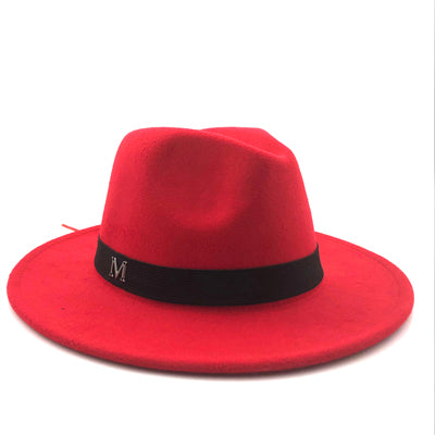 Fashion Wool Fedora Hat For Women