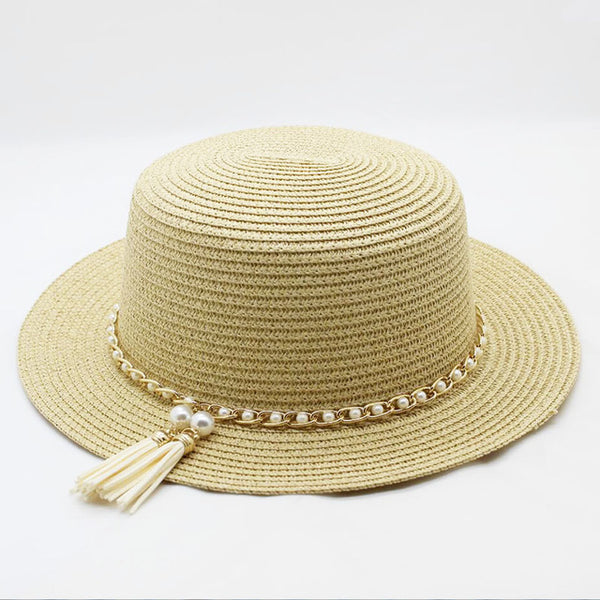 Ladies Fedoras Straw Panama Wedding Hats