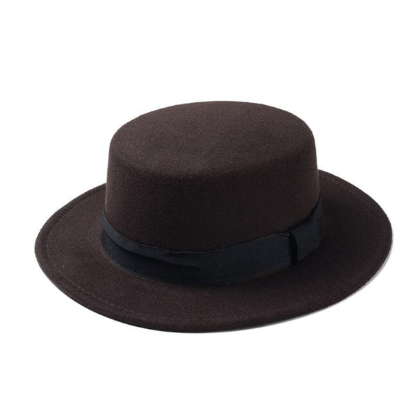 Child Kid Felt Fedora Hat For Boy Gir Flat