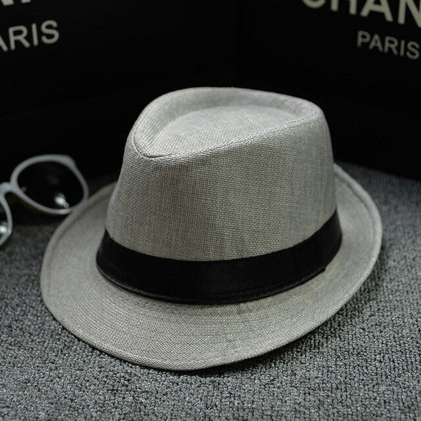 Summer Men Straw men's cowboy hats cap