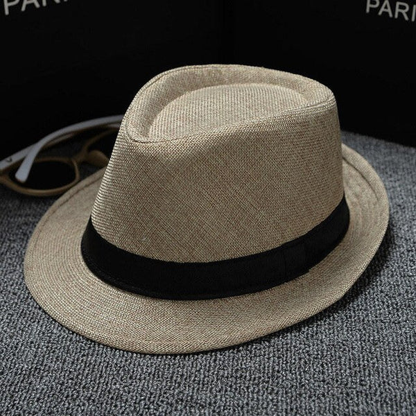 Summer Men Straw men's cowboy hats cap