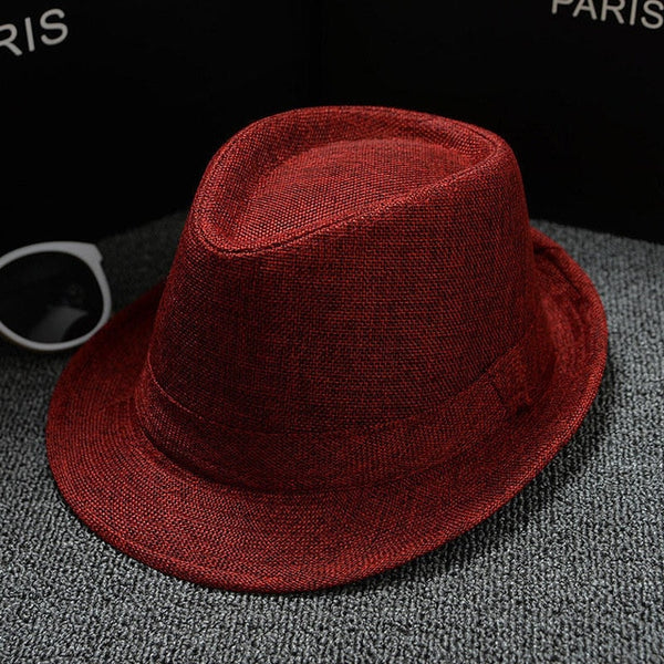 Summer Men Straw men's cowboy hats cap