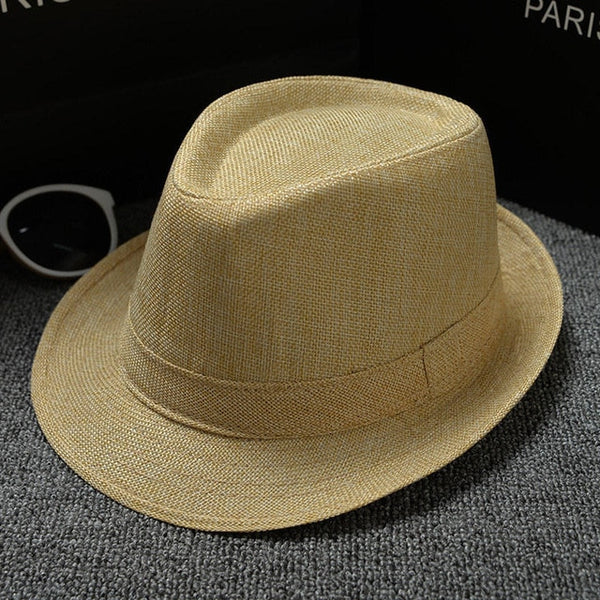 Summer Men Straw men's cowboy hats cap