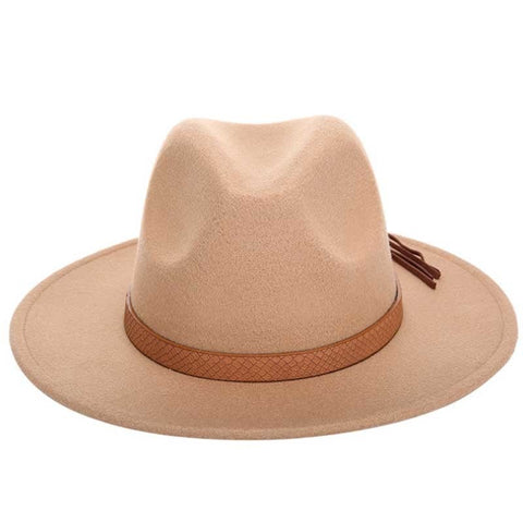 Autumn Winter Sun Hat for  Women Men Fedora Hat