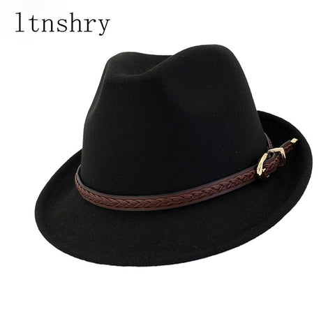 Hats Men Feminino Hats With Belt Vintage Church