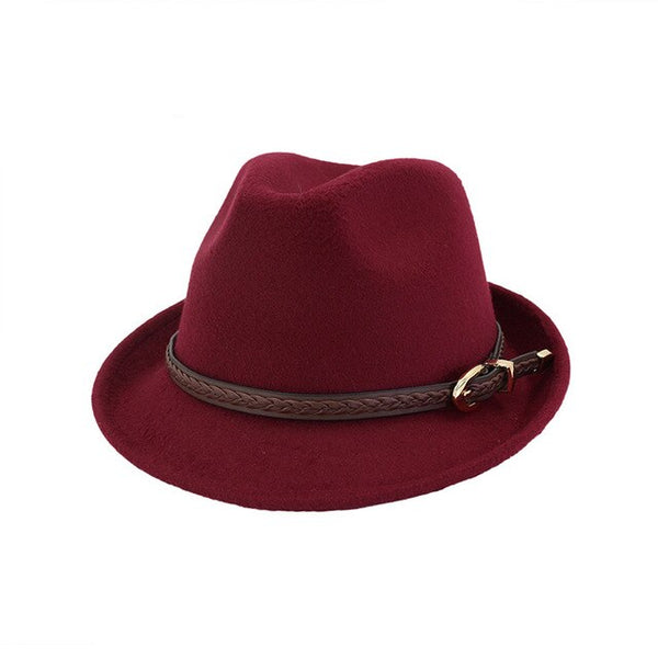 Hats Men Feminino Hats With Belt Vintage Church