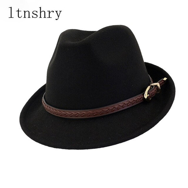 Hats Men Feminino Hats With Belt Vintage Church