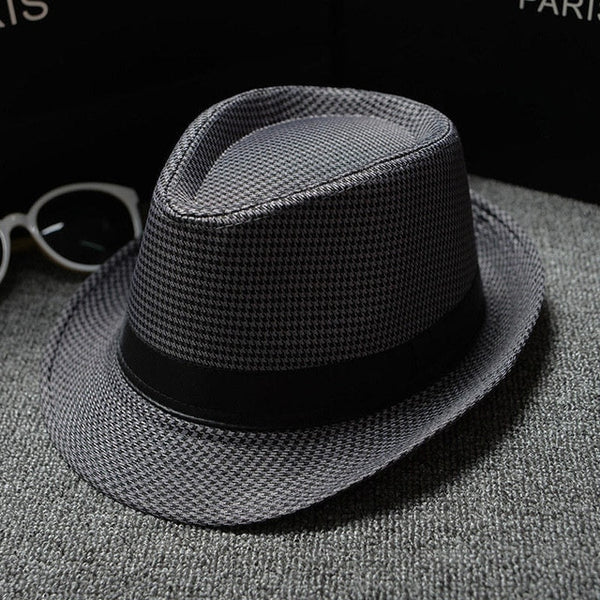 New Fashion Retro Men Fedoras Top Jazz Hats