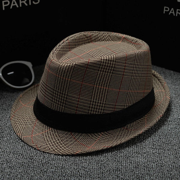 New Fashion Retro Men Fedoras Top Jazz Hats