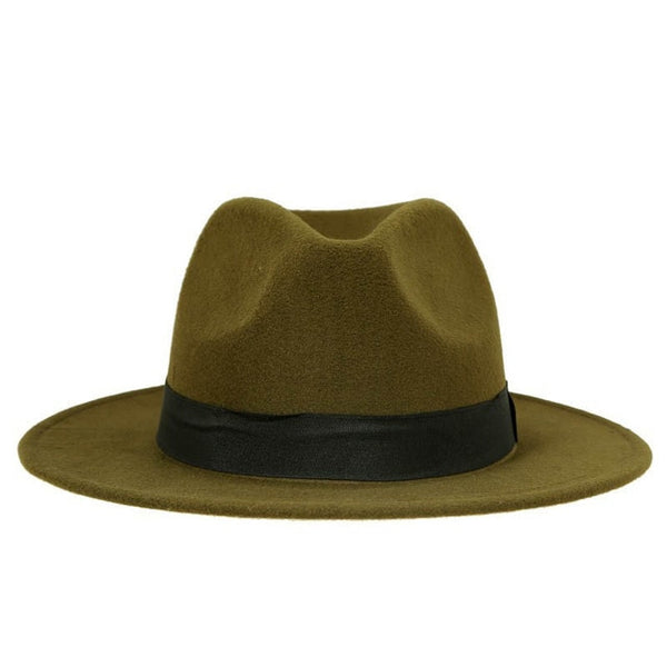 Vintage Classic Felt Jazz Fedoras Hats