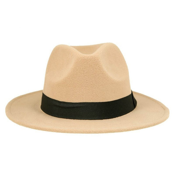 Vintage Classic Felt Jazz Fedoras Hats