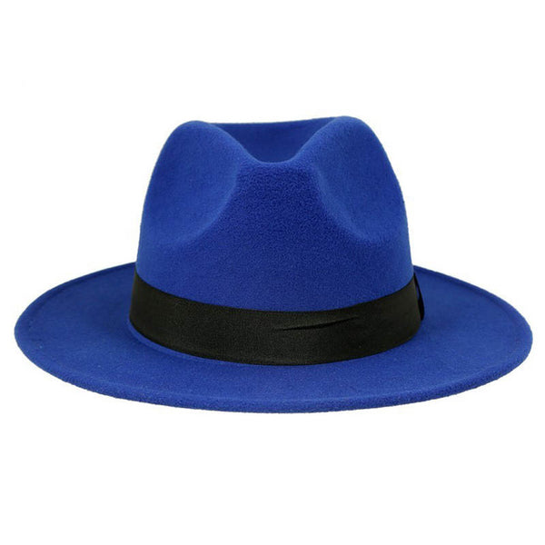 Vintage Classic Felt Jazz Fedoras Hats