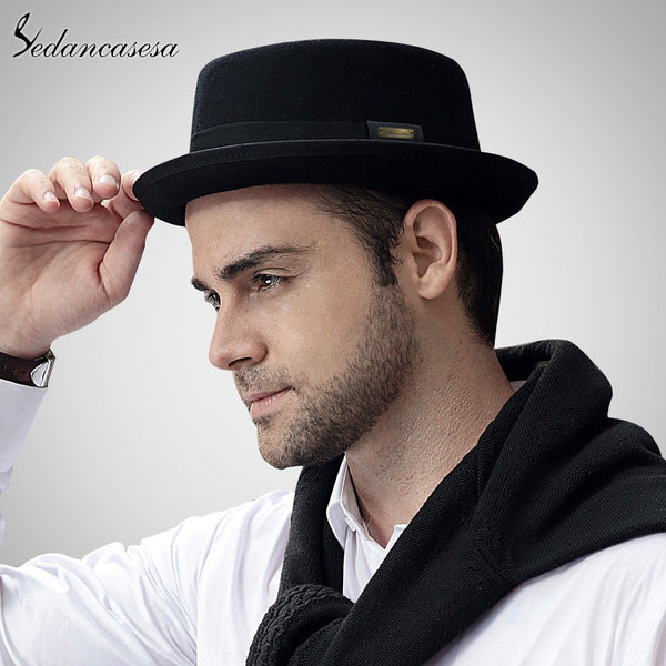 2020 Men Fedora Hat Fashion 100% Pure Australia Wool