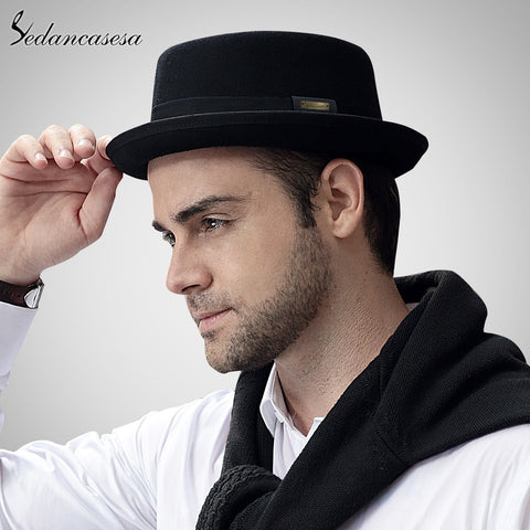 2020 Men Fedora Hat Fashion 100% Pure Australia Wool
