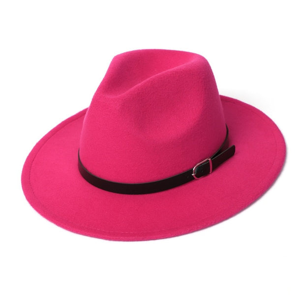 Fedora Hat Women & Men Winter Felt Hats