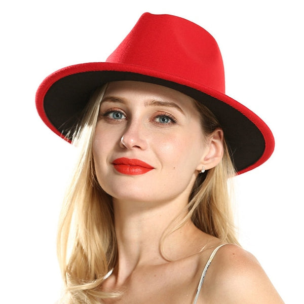 Panama Carnival Fedora Hats Without Ribbon