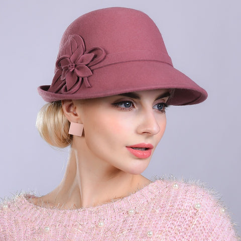 Party Formal Hat  Fashion Elengant Irregular  Felt Hats