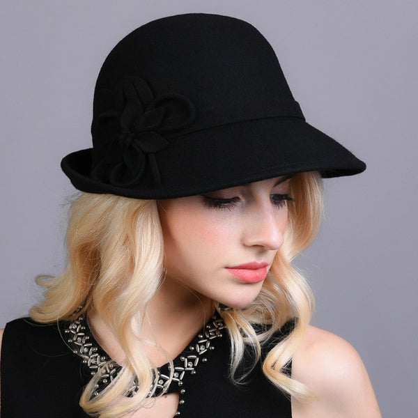 Party Formal Hat  Fashion Elengant Irregular  Felt Hats