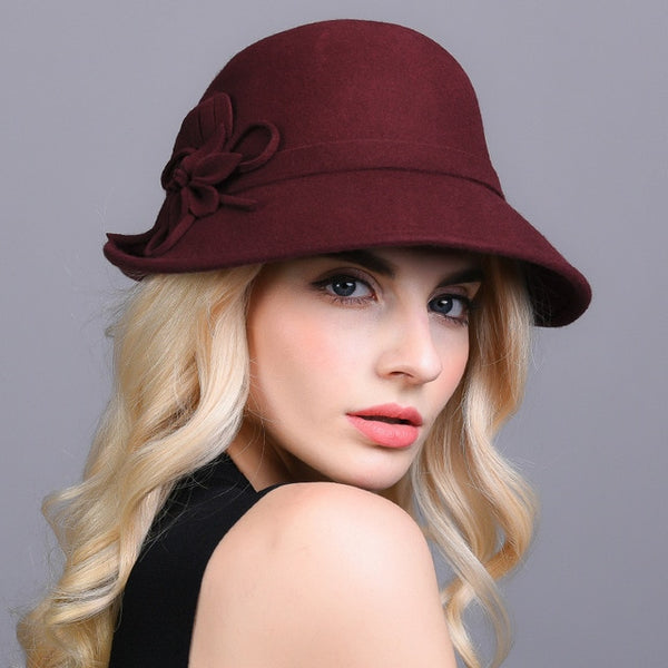 Party Formal Hat  Fashion Elengant Irregular  Felt Hats