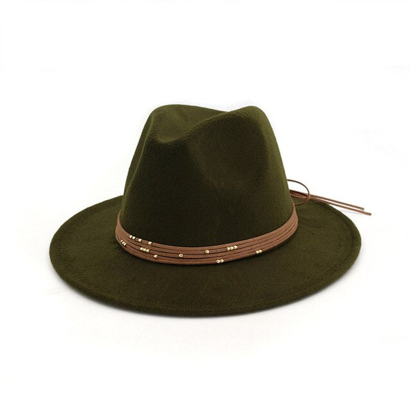 Fedoras hats with Ribbon Band jazz trilby formal top hat
