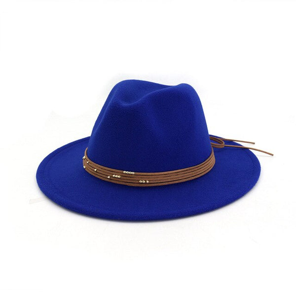 Fedoras hats with Ribbon Band jazz trilby formal top hat