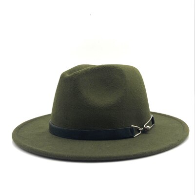 New Women Men Wool Vintage Gangster Trilby Felt Fedora Hat