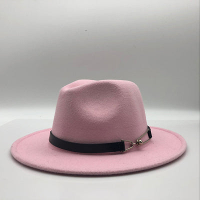 New Women Men Wool Vintage Gangster Trilby Felt Fedora Hat