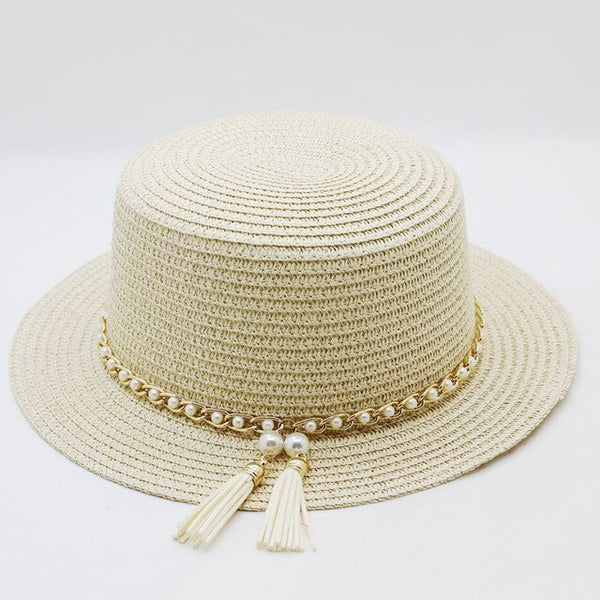 Ladies Fedoras Straw Panama Wedding Hats