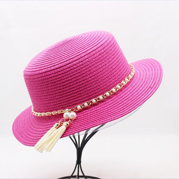 Ladies Fedoras Straw Panama Wedding Hats