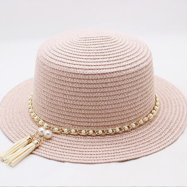 Ladies Fedoras Straw Panama Wedding Hats