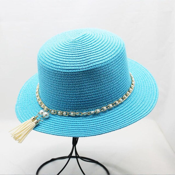 Ladies Fedoras Straw Panama Wedding Hats