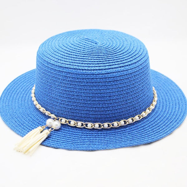 Ladies Fedoras Straw Panama Wedding Hats